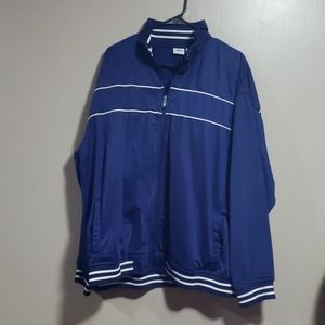 Athletic Works Blue Athletic Jacket Sz 2x